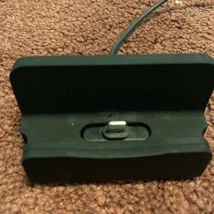 iPhone charging dock